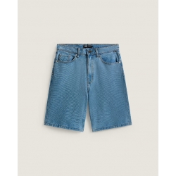 Short Vans Check-5 Baggy Denim Stonewash Blue 2026 pour unisexe