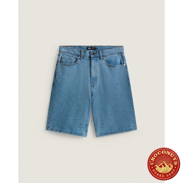 Short Vans Check-5 Baggy Denim Stonewash Blue 2026