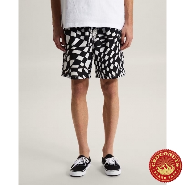 Short Vans Primary II Elastic Printed Black White Checkerboard 2026