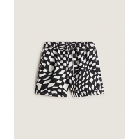 Short Vans Primary II Elastic Printed Black White Checkerboard 2026