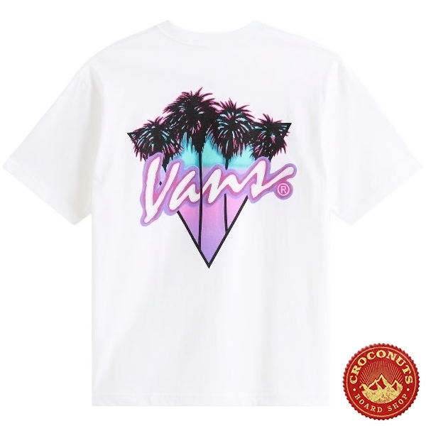 Tee Shirt Vans Palm Drive White 2026