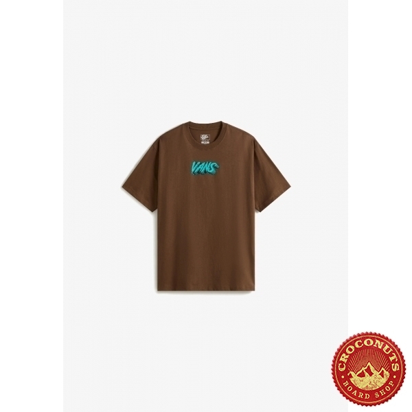Tee Shirt Vans Stone Swirl Loose Vintage Cocoa 2026