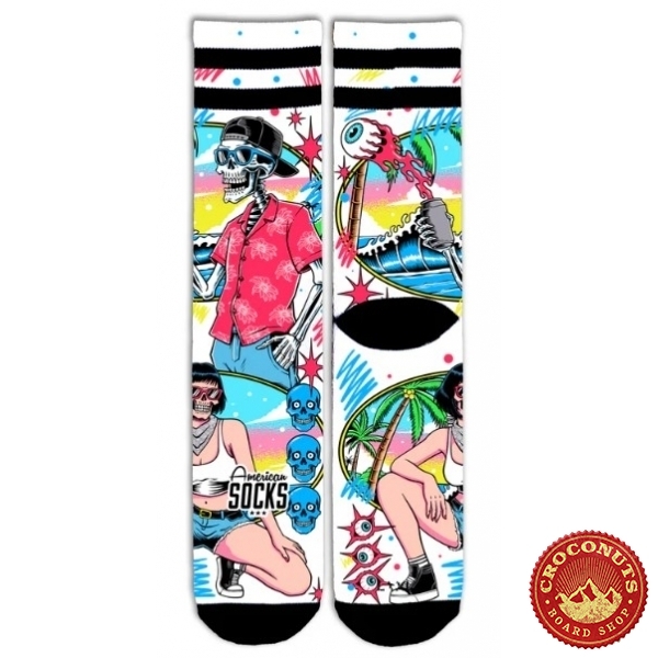 Chaussettes American Socks Neon Paradise 2026