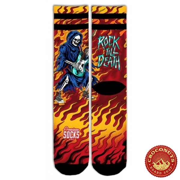 Chaussettes American Socks Rock Till Death 2026