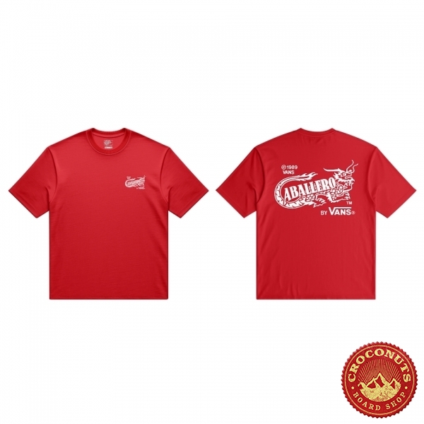 Tee Shirt Vans Caballero Racing Red 2026