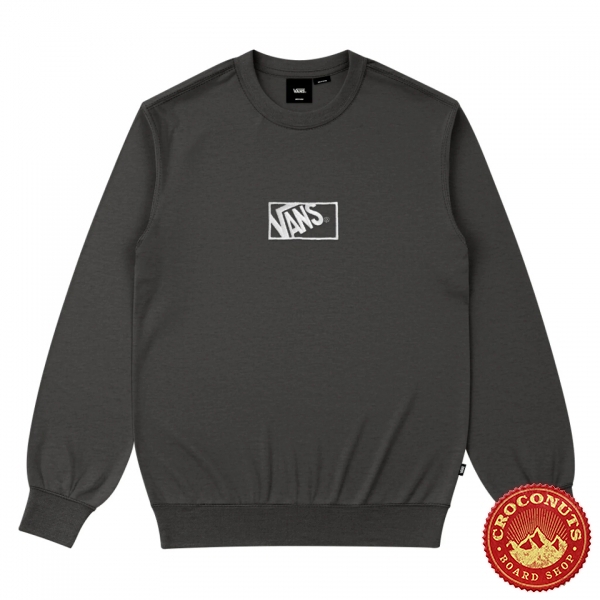Sweat Vans Blocked Box Crew Faded Black 2026
