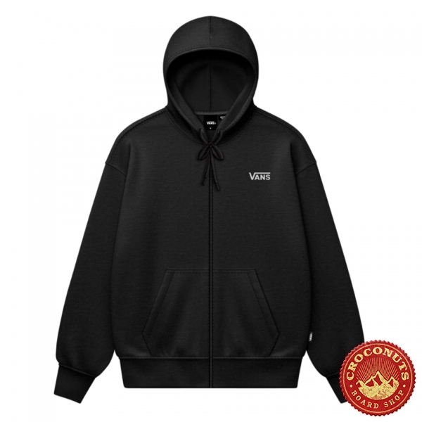 Sweat Vans Left Chest Full Zip Black 2026