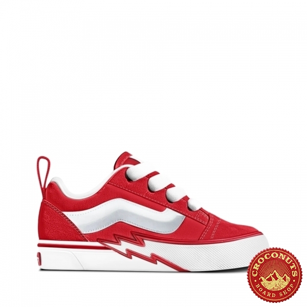 Shoes Vans Knu Skool Elastic Lace Bolt Racing Red 2026