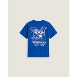 Tee Shirt Kid Vans Food Spot Classic Blue 2026 pour junior