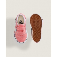 Shoes Kid Vans Old Skool V Flower Sunset Blush Pink 2026