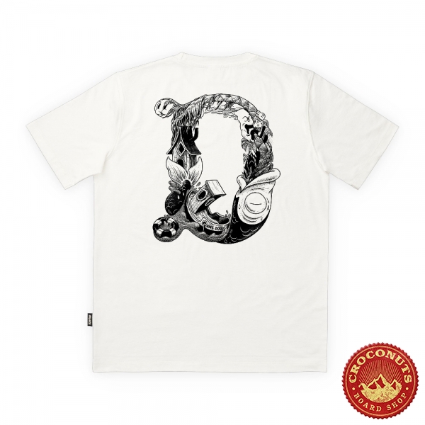 Tee Shirt The Dudes Big D Off White 2026