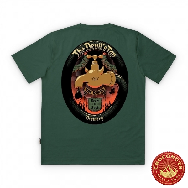 Tee Shirt The Dudes The Devils Tap Bottler Green 2026