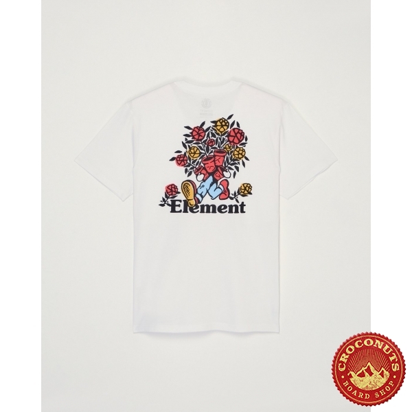 Tee Shirt Element Hands Full Optic White 2026