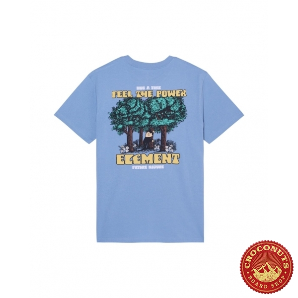 Tee Shirt Element Feel The Power Faded Denim 2026