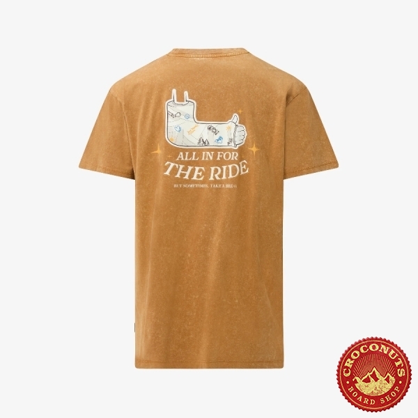 Tee Shirt Picture Allin Camel Coffee Washed 2026