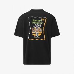 Tee Shirt Picture Cabincrew Black 2026 pour homme