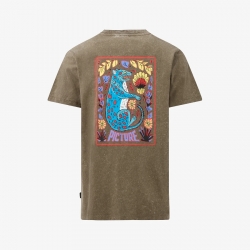 Tee Shirt Picture Karo Shitake Washed 2026 pour homme
