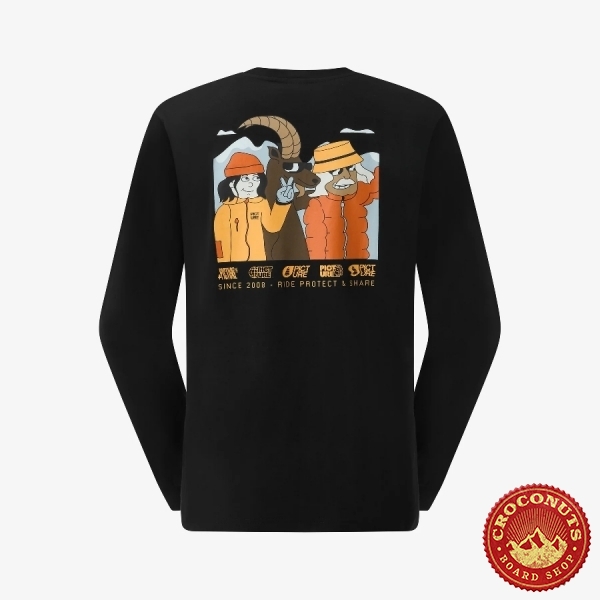 Tee Shirt Picture Kenoma LS Black 2026