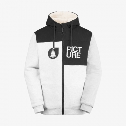 Sweat Picture Basement Plush Zip Grey Melange 2027 pour homme