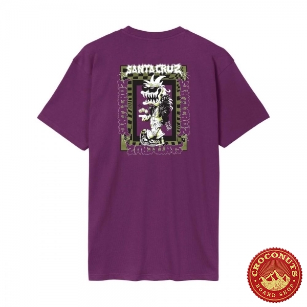 Tee Shirt Santa Cruz Punk Gremlin Fresh Purple 2026