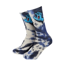 Chaussettes Santa Cruz Screaming Hand tie Dye 2026 pour unisexe