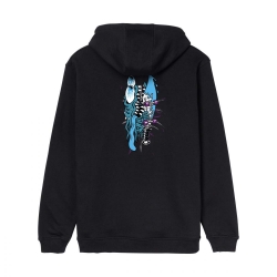 Sweat Santa Cruz Meek Pinstripe Slasher Black 2026 pour unisexe