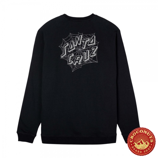 Sweat Santa Cruz Web Crew Black 2026