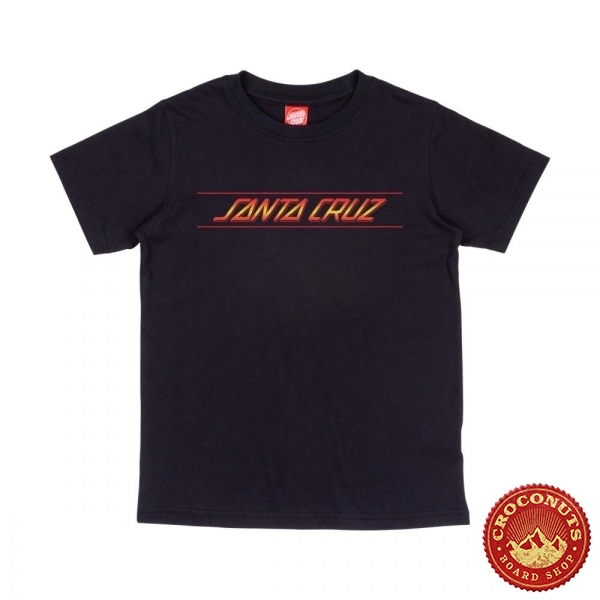 Tee Shirt Santa Cruz Youth Classic Fade Black 2026