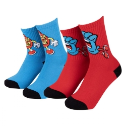 Chaussttes Santa Cruz Kid Dude Dot (2 paires) 2026 pour enfant