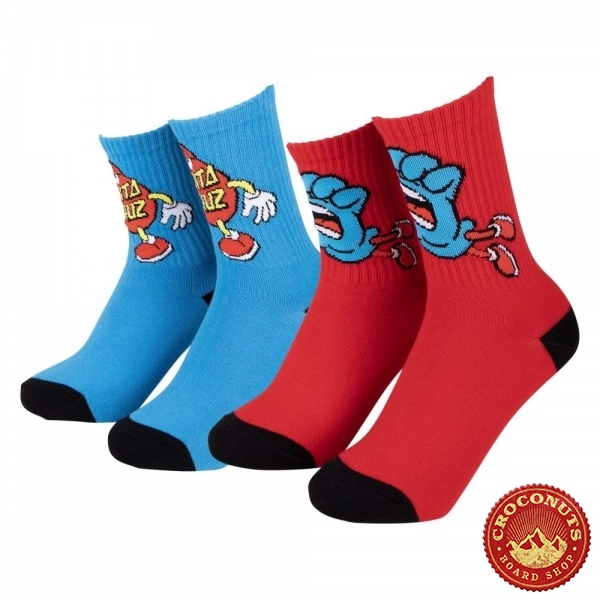 Chaussttes Santa Cruz Kid Dude Dot (2 paires) 2026