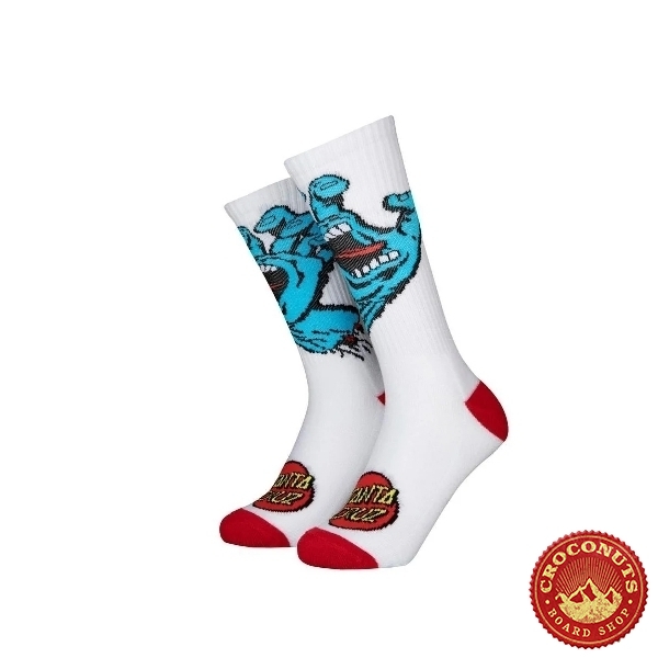 Chaussttes Santa Cruz Kid Screaming Hand White 2026