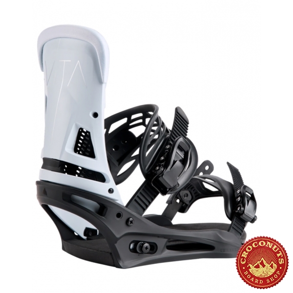 Fixations Burton Malavita Black White 2027