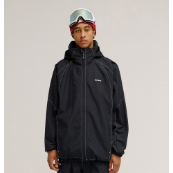 Veste DC Shoes Trackstar Black 2027 pour unisexe
