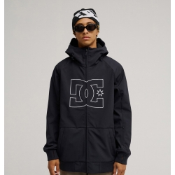Veste DC Shoes Spectrum Black 2027 pour unisexe