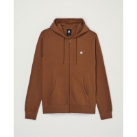 Sweat Element Icon Embroidery Zip Sépia 2026