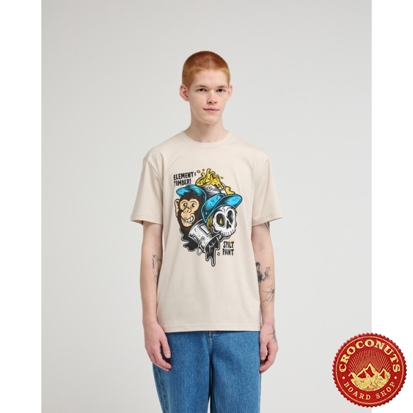Tee Shirt Element Flow Oat Milk 2026