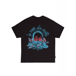 Tee Shirt Farci Rose Black 2027 pour unisexe