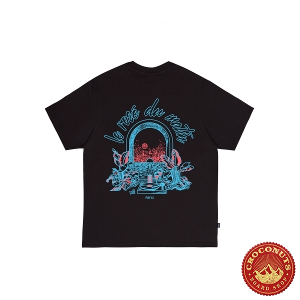 Tee Shirt Farci Rose Black 2027