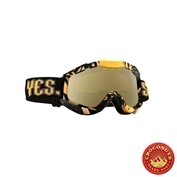 Masque Spy Zed Dcp-yes Bronze Gold Mirror + Yellow 2011