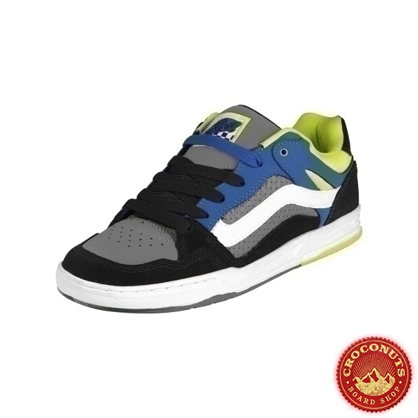 Chaussure Vans Desurgent Black Blue Lime 2011