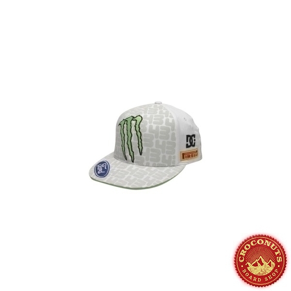 Casquette Homme Monster Dc KB 43 Tw White 2011