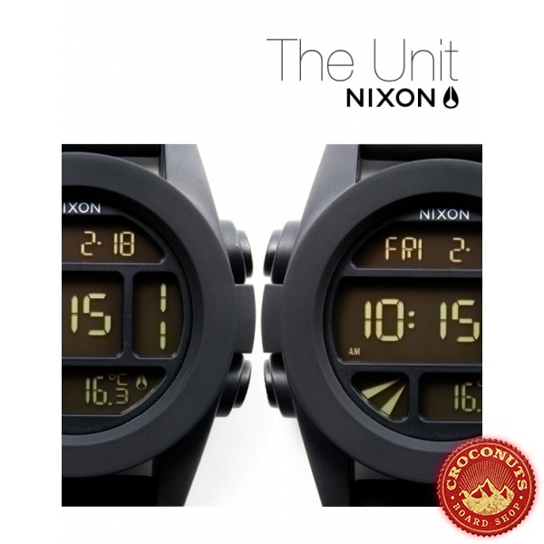 Montre Homme Nixon Unit Black 2012