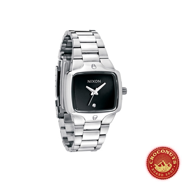 Montre Homme Nixon Player Chrome Black 2012
