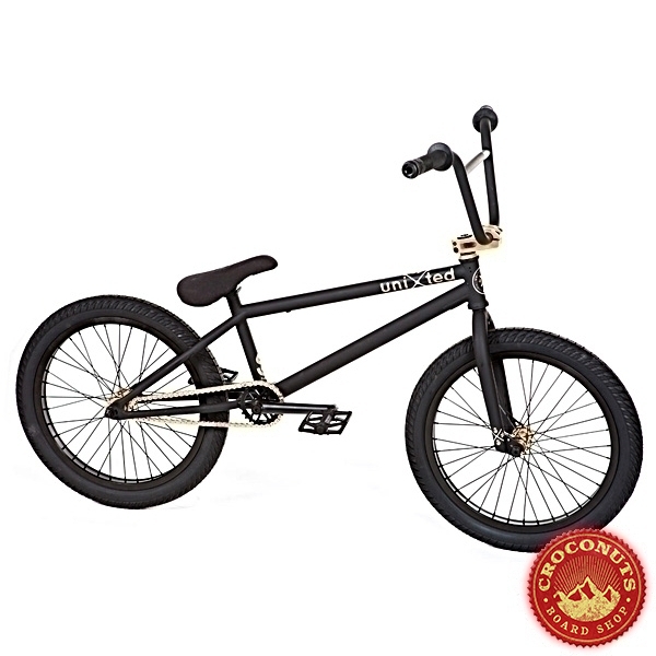 Bmx United Su3 Flat Black Gold 2012