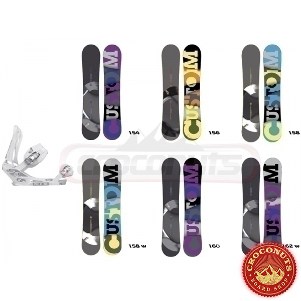 Pack Burton Custom Flying V 2012+ Fixes Burton Mission Est White 2012 2012