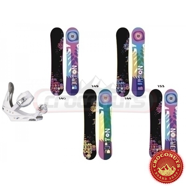 40% sur Pack Femme Burton Feather 2012+ Fixes Burton Stiletto White 2011 : Snowboard pas cher ! 40% sur Pack Femme Burton Feather 2012+ Fixes Burton Stiletto White 2011 : Snowboard pas cher !