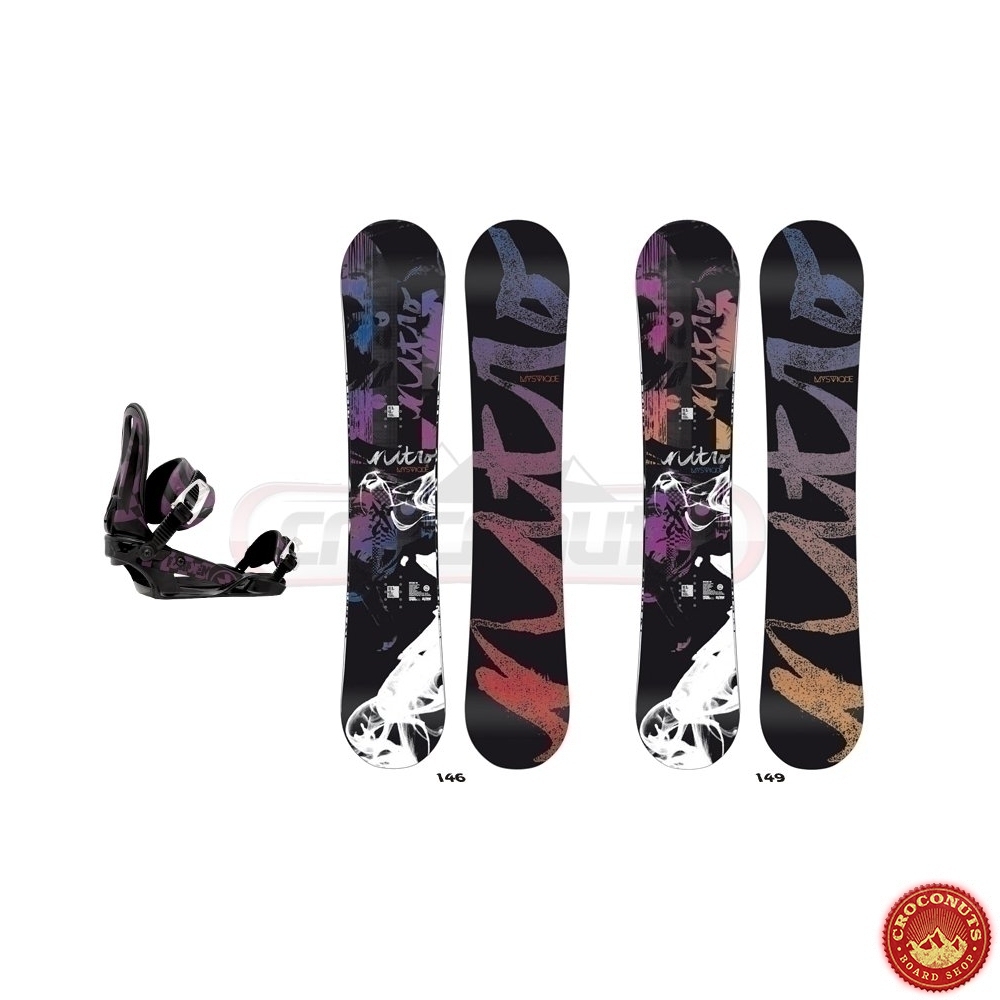 nitro mystique snowboard 2012 Snowboards Youll benefit from a standard boards grip while enjoying the maneuverability and lift of an inverted board Nitro Mystique - 7630221815065
