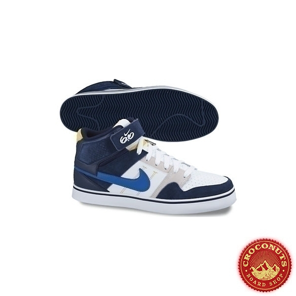 Chaussures Nike 6,0 Mogan Mid 2 Se Navy/white/yellow 2012