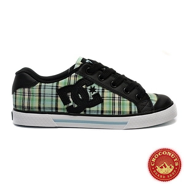Chaussures Dc Chelsea Black White Softlime 2012