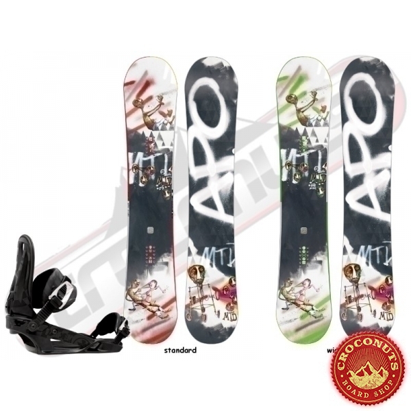 Pack Board Apo Mtd + Fixes Raiden Wizard Black 2013